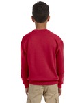 Jerzees 562B Youth NuBlend® Crewneck Sweatshirt Back Thumbnail