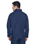 Harriton M705 Men's Auxiliary Canvas Work Jacket Back Thumbnail