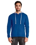 Next Level 9601 Adult French Terry Full-Zip Hooded Sweatshirt Front Thumbnail