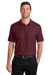 Port Authority K200P Wearever Signature Pique Pocket Polo Front Thumbnail