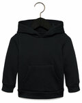 bella + canvas 3719t toddler sponge fleece pullover hooded sweatshirt Front Thumbnail
