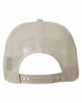 Big Accessories BA682 All-Mesh Patch Trucker Hat Back Thumbnail