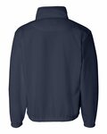 sierra pacific 3051 adult quarter zip poly fleece pullover Back Thumbnail