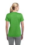 Sport-Tek LST360 Ladies Heather Contender ™ Scoop Neck Tee Back Thumbnail
