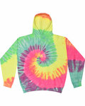 Tie-Dye CD877Y Youth Pullover Hooded Sweatshirt Front Thumbnail
