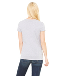 Bella + Canvas B6005 Ladies' Jersey Short-Sleeve V-Neck T-Shirt Back Thumbnail