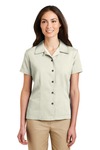 port authority l535 ladies easy care camp shirt Front Thumbnail