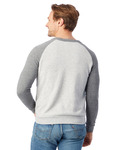 alternative aa3202 champ colorblock eco ™ -fleece sweatshirt Back Thumbnail