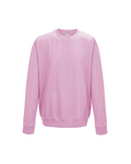 just hoods by awdis jha030 adult midweight college crewneck sweatshirt Front Thumbnail