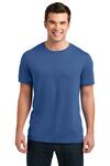 district dt4000 young mens soft wash crew tee Front Thumbnail