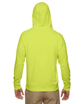 jerzees pf93mr adult 6 oz. dri-power® sport full-zip hooded sweatshirt Back Thumbnail