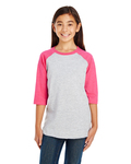LAT 6130 Youth Baseball Tee Front Thumbnail