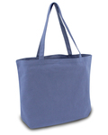 Liberty Bags LB8507 Seaside Cotton 12 oz. Pigment-Dyed Large Tote Side Thumbnail