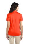 port authority l540 ladies silk touch™ performance polo Back Thumbnail