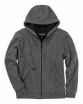 dri duck 7348 men's mission full-zip fleece Front Thumbnail