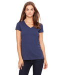 Bella + Canvas B6005 Ladies' Jersey Short-Sleeve V-Neck T-Shirt Back Thumbnail