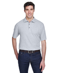 UltraClub 8540 Men's Whisper Piqué Polo Front Thumbnail