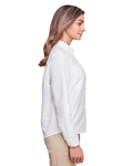 Harriton M580LW Ladies' Key West Long-Sleeve Performance Staff Shirt Side Thumbnail