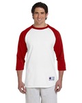 champion t1397 adult raglan t-shirt Front Thumbnail