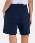 next level 9903 unisex fleece sweatshort Back Thumbnail