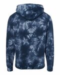 Independent Trading Co. PRM4500TD Unisex Midweight Tie-Dyed Hooded Sweatshirt Back Thumbnail