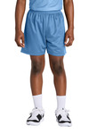 sport-tek yst5100 youth posicharge ® mesh 5' short Front Thumbnail