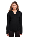 North End NE400W Ladies' Jaq Snap-Up Stretch Performance Pullover Front Thumbnail