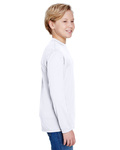 a4 nb3165 youth long sleeve cooling performance crew shirt Side Thumbnail