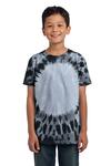 port & company pc149y youth window tie-dye tee Front Thumbnail