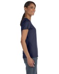 Fruit of the Loom L3930R Ladies HD Cotton ™ 100% Cotton T-Shirt Side Thumbnail