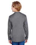 A4 NB3165 Youth Long Sleeve Cooling Performance Crew Shirt Back Thumbnail