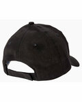 big accessories bx020 6-panel structured twill cap Back Thumbnail