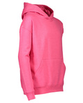 LAT 2296 Youth Fleece Hoodie Sweatshirt Side Thumbnail