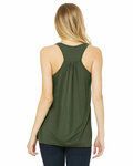 Bella + Canvas B8800 Ladies' Flowy Racerback Tank Back Thumbnail