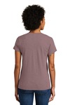 alternative aa6097 women's weathered slub so-low v-neck tee Back Thumbnail