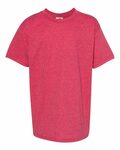 Hanes 5370 Youth EcoSmart ® 50/50 Cotton/Poly T-Shirt Front Thumbnail