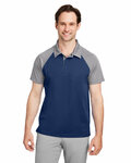 Team 365 TT21C Men's Command Snag-Protection Colorblock Polo Front Thumbnail