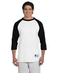 champion t1397 adult 5.2 oz. raglan t-shirt Side Thumbnail