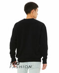 Bella + Canvas 3345 Unisex Sueded Drop Shoulder Sweatshirt Back Thumbnail