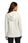 port authority lk826 ladies microterry pullover hoodie Back Thumbnail