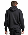 russell athletic 695hbm unisex dri-power® hooded sweatshirt Back Thumbnail