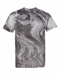 dyenomite 200mr marble tie dye t-shirt Front Thumbnail