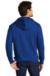 District DT6100 V.I.T. ™ Fleece Hoodie Back Thumbnail