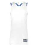 Holloway 224276 Youth Retro Basketball Jersey Front Thumbnail