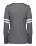 Holloway 223246 Ladies' Monterey Long-Sleeve V-Neck Back Thumbnail