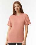 American Apparel TR401 Unisex Triblend Short-Sleeve Track T-Shirt Front Thumbnail