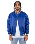 Shaka Wear SHVBJ Men's Varsity Bomber Jacket Side Thumbnail
