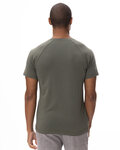 Threadfast Apparel 382R Unisex Impact Raglan T-Shirt Back Thumbnail