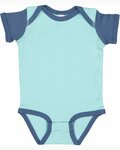 Rabbit Skins 4400 Infant Baby Rib Bodysuit Front Thumbnail