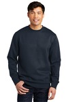 District DT6104 V.I.T. ™ Fleece Crew Front Thumbnail